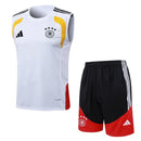 Shop des Spielers, Deutschland Trainingsset 26/27, DFB Training Tanktop weiß, Deutschland Trainingsshort schwarz, DFB Sportset Herren, Deutschland Trainingskleidung 2027, Fußball Trainingsset weiß schwarz, Deutschland Fan-Trainingsoutfit, Performance Training Deutschland, DFB Trainingsset kaufen, Deutschland 26/27 Kollektion.