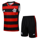 CR Flamengo Heim-Trainingsset 2025 2026 ärmelloses Tanktop und Shorts rot schwarz 1.1 Premium Qualität Shop des Spielers Mengão Regata, Flamengo Trainingsset 2025, Flamengo Tanktop heim, CRF Regata 25/26, Brasilianisches Fußballset, Flamengo Shorts schwarz, 1.1 Qualität Flamengo, Rio de Janeiro Fußballmode, Fußball Sommer Set ärmellos, Mengão Fanshop.