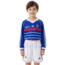 Shop des Spielers, Frankreich Kinder-Set 1998, Frankreich Trikot Kinder Langarm, Frankreich Heimtrikot Retro, Frankreich Shorts Kinder, Fußball Trikot Frankreich blau, Frankreich 98 Trikot Kinder, Équipe Tricolore Kinder-Set Retro, Fußball-Shop Frankreich, Frankreich Retro-Kollektion Kinder, Frankreich Set Langarm Trikot, Frankreich Kindertrikot 98.