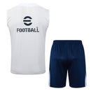 Inter Mailand Trainingsset 2025 2026 Herren weißes Tanktop ärmellos marineblaue Shorts 1.1 Premium Qualität Shop des Spielers Inter Milano Workout Gear, Inter Mailand Tanktop 2025, Inter Milano ärmellos weiß, Nerazzurri Shorts blau, Inter Trikot 25/26 ohne Ärmel, Gym Kleidung Inter Mailand, 1.1 Qualität Inter, Lautaro Martínez Training, Inter Mailand Fanshop Deutschland, Fußball Tanktop Herren weiß blau.