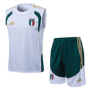 Italien Trainingsset 2026 2027 Herren weißes Tanktop grüne Shorts 1.1 Premium Qualität Shop des Spielers Squadra Azzurra FIGC Kit, Italien Trainingsset 2026, FIGC Tanktop weiß, Italien Shorts grün, Italien Trikot 26/27, Fußball Trainingsset Herren, 1.1 Qualität Italien, Azzurri Sportbekleidung, Italien Nationalmannschaft Merch weiß grün.