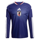 Shop des Spielers, Japan Trikot 26/27, Japan Heimtrikot Langarm, Samurai Blue Trikot, Japan Fußballtrikot, Japan Fan-Version, Langarm Trikot Japan, Japan Herren Trikot, Fußballtrikot Japan blau, Japan Nationalmannschaft Trikot, Fußball-Shop, Japan Fan-Artikel.