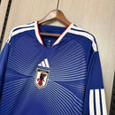 Shop des Spielers, Japan Trikot 26/27, Japan Heimtrikot Langarm, Samurai Blue Trikot, Japan Fußballtrikot, Japan Fan-Version, Langarm Trikot Japan, Japan Herren Trikot, Fußballtrikot Japan blau, Japan Nationalmannschaft Trikot, Fußball-Shop, Japan Fan-Artikel.