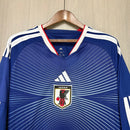 Shop des Spielers, Japan Trikot 26/27, Japan Heimtrikot Langarm, Samurai Blue Trikot, Japan Fußballtrikot, Japan Fan-Version, Langarm Trikot Japan, Japan Herren Trikot, Fußballtrikot Japan blau, Japan Nationalmannschaft Trikot, Fußball-Shop, Japan Fan-Artikel.