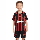 Kinder - Set AC Milan Heimtrikot 06/07 Rot und Schwarz (Retro) - SHOP DES SPIELERS