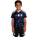 Argentinien Kinder-Set Auswärtstrikot 2026 2027 blau gold Trikot und Shorts 1.1 Premium Qualität Shop des Spielers Argentinien Kids Kit Messi AFA Weltmeister, Argentinien Kinder-Set, Argentinien Trikot Kinder 2026, Kids Kit Argentina, Argentinien Fußballset, Messi Trikot Kinder blau, Argentinien Shorts, 1.1 Qualität Fußballtrikot, AFA Kids Wear, Argentinien Junior Trikot 26/27.