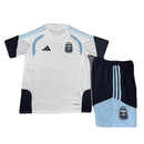 Argentinien Kinder-Set Training 2026 2027 weißes Trikot blaue Shorts 3 Sterne 1.1 Premium Qualität Shop des Spielers AFA Kids Kit, Argentinien Kinder Training Set, AFA Kids Kit 2026, Argentinien Trikot Kinder weiß blau, Fußballset Argentinien Kinder, 1.1 Qualität AFA Kinder, Weißes Kindertrikot mit blauer Hose, Argentinien Trainingsanzug Kinder 26/27.