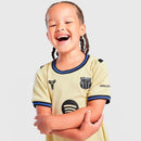 Kinder - Set Barcelona Auswärtstrikot 25/26 Schwarz - SHOP DES SPIELERS