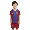 Kinder - Set Barcelona Heimtrikot 05/06 Blau und Granat (Retro) - SHOP DES SPIELERS