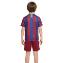 Kinder - Set Barcelona Heimtrikot 05/06 Blau und Granat (Retro) - SHOP DES SPIELERS