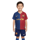 Kinder - Set Barcelona Heimtrikot 08/09 Blau und Granat (Retro) - SHOP DES SPIELERS