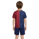 Kinder - Set Barcelona Heimtrikot 08/09 Blau und Granat (Retro) - SHOP DES SPIELERS