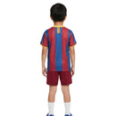 Kinder - Set Barcelona Heimtrikot 10/11 Blau und Granat (Retro) - SHOP DES SPIELERS