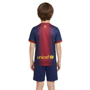 Kinder - Set Barcelona Heimtrikot 12/13 Blau und Granat (Retro) - SHOP DES SPIELERS