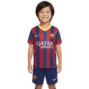 Kinder - Set Barcelona Heimtrikot 13/14 Blau und Granat (Retro) - SHOP DES SPIELERS