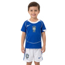 Kinder - Set Brasilien Auswärtstrikot 2004 (Retro) - SHOP DES SPIELERS