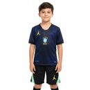 Brasilien Kinder-Set Auswärtstrikot 2026 2027 blaues Trikot Shorts 5 Sterne 1.1 Premium Qualität Shop des Spielers CBF Kids Kit Away, Brasilien Trikot Kinder Set blau, CBF Kids Kit Auswärts, Brasilien Trikot 5 Sterne Kinder, Fußballset Brasilien Kinder, 1.1 Qualität Seleção Kinder, Blaues Kindertrikot Brasilien mit Hose, Geschenk Fußball Kinder Brasilien 2026.