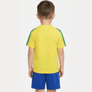 Kinder - Set Brasilien Heimtrikot 02/03 Gelb und Blau (Retro) - SHOP DES SPIELERS