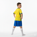 Brasilien Kinder-Set Heimtrikot 2026 2027 gelbes Trikot blaue Shorts 5 Sterne 1.1 Premium Qualität Shop des Spielers CBF Kids Kit, Shop des Spielers, Brasilien Trikot Kinder Set, CBF Kids Kit 2026, Brasilien Trikot 5 Sterne Kinder, Fußballset Brasilien Kinder, 1.1 Qualität Seleção Kinder, Brasilien Kindertrikot mit Hose, Geschenk Fußball Kinder Brasilien.