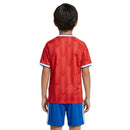 Chile Kinder-Set 2026 2027 rot Trikot und Shorts 1.1 Premium Qualität Shop des Spielers Chile Nationalmannschaft Kids Kit Heimtrikot La Roja FFCh, Chile Kinder-Set, Chile Trikot Kinder 2026, Kids Kit Chile, Chile Fußballset, Chile Shorts blau, Kinder Trikot rot, 1.1 Qualität Fußballtrikot, La Roja Kids Wear, Chile Junior Trikot.