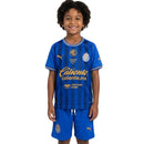 Chivas Guadalajara Drittetrikot Kinder-Set 2026 2027 Trikot und Shorts blau azul 1.1 Premium Qualität Shop des Spielers Rebaño Sagrado Junior Kit, Chivas Guadalajara, Chivas Kinder-Set, Guadalajara Trikot 2026, Chivas Drittetrikot, Mexiko Fußballset Junior, Chivas Trikot blau, 1.1 Qualität Chivas, Rebaño Sagrado Kids, Kinder Fußballtrikot.