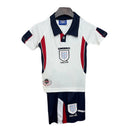 Kinder - Set England Heimtrikot 1998 (Retro) - SHOP DES SPIELERS