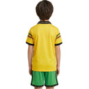 Jamaika Kinder-Set 2026 2027 gelb Trikot und Shorts 1.1 Premium Qualität Shop des Spielers Jamaika Nationalmannschaft Kids Kit Heimtrikot Reggae Boyz JFF, Jamaika Kinder-Set, Jamaika Trikot Kinder 2026, Kids Kit Jamaica, Jamaika Fußballset, Jamaika Shorts schwarz, Kinder Trikot gelb, 1.1 Qualität Fußballtrikot, Reggae Boyz Kids Wear, Jamaika Junior Trikot.