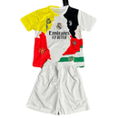Kinder - Set Sonderedition Cristiano Ronaldo CR7 25/26 Weiß - SHOP DES SPIELERS