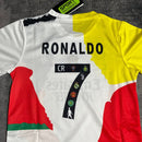 Kinder - Set Sonderedition Cristiano Ronaldo CR7 25/26 Weiß - SHOP DES SPIELERS