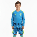 Spanien Torwart-Set für Kinder 2026 2027 Blau Trikot und Shorts 1.1 Premium Qualität Shop des Spielers Spanien Nationalmannschaft Kids GK Kit Player Edition, Spanien Torwartset Kinder, Spanien Trikot Kinder 2026, Kinder Fußballset Spanien, Authentic Spain Kids GK, 1.1 Qualität Kinder, Blaues Torwarttrikot Kinder, Spanien Shorts Kinder, WM 2026 Kinder Trikot, RFEF Junioren Ausrüstung
