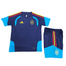 Spanien Kinder-Set Training 2026 2027 blaues Trikot Shorts 1.1 Premium Qualität Shop des Spielers RFEF Kids Kit, Spanien Kinder Training Set, RFEF Kids Kit 2026, Spanien Trikot Kinder blau, Fußballset Spanien Kinder, 1.1 Qualität Spanien Kinder, Blaues Kindertrikot mit Shorts Spanien, Spanien Trainingsanzug Kinder 26/27.