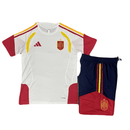 Spanien Kinder-Set Training 2026 2027 weißes Trikot rote Shorts 1.1 Premium Qualität Shop des Spielers RFEF Kids Kit, Spanien Kinder Training Set, RFEF Kids Kit 2026, Spanien Trikot Kinder weiß rot, Fußballset Spanien Kinder, 1.1 Qualität Spanien Kinder, Weißes Kindertrikot mit roter Hose, Spanien Trainingsanzug Kinder 26/27.