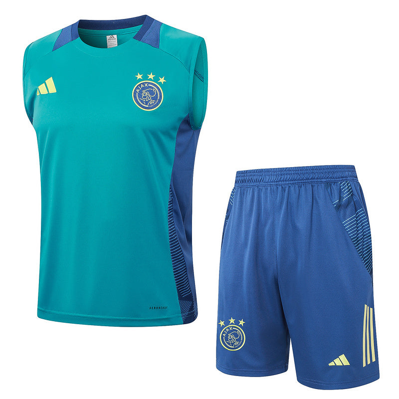 Ajax Trainingsset 24/25 Ärmelloses Shirt und Shorts