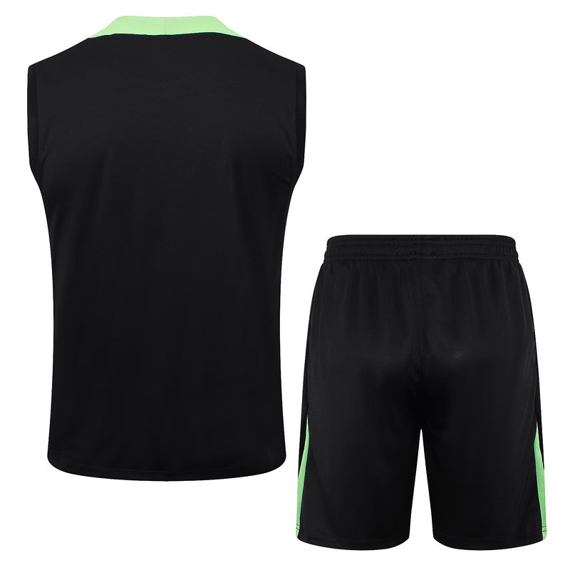 Brasilien Trainingsset 24/25 Ärmelloses Shirt und Shorts