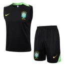 Brasilien Trainingsset 24/25 Ärmelloses Shirt und Shorts
