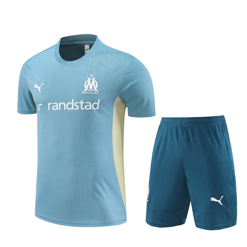 Olympique de Marseille Trainingsset 24/25 Trikot und Shorts