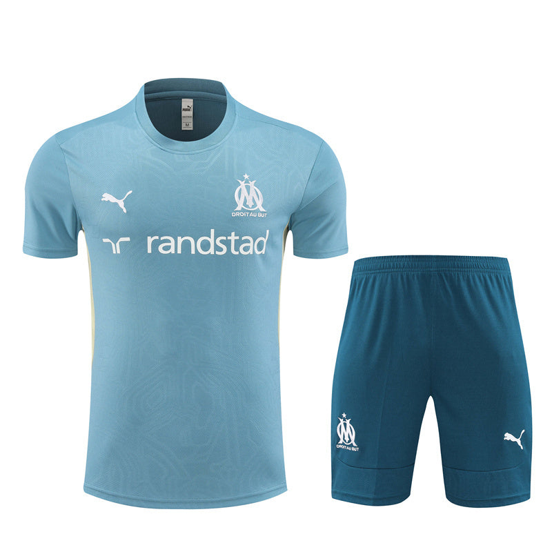Olympique de Marseille Trainingsset 24/25 Trikot und Shorts