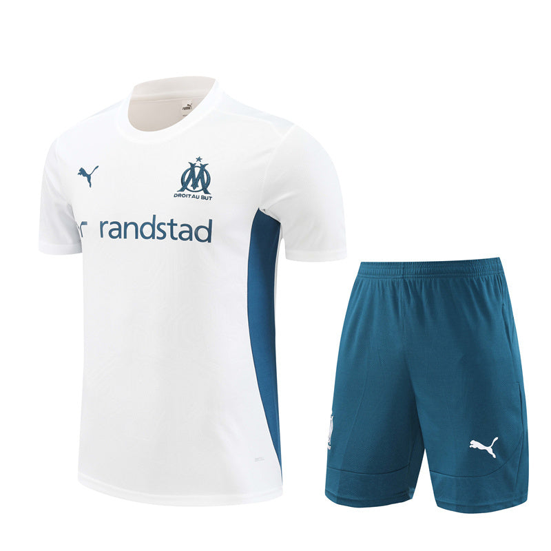 Olympique de Marseille Trainingsset 24/25 Trikot und Shorts