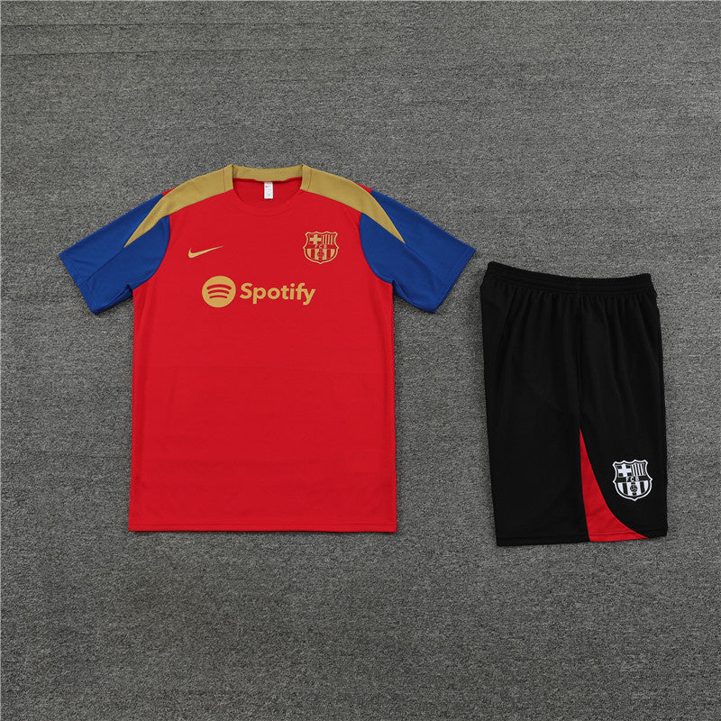 Barcelona Trainingsset 24/25 Trikot und Shorts