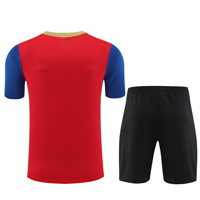 Barcelona Trainingsset 24/25 Trikot und Shorts