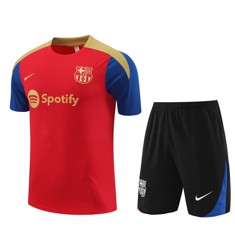 Barcelona Trainingsset 24/25 Trikot und Shorts