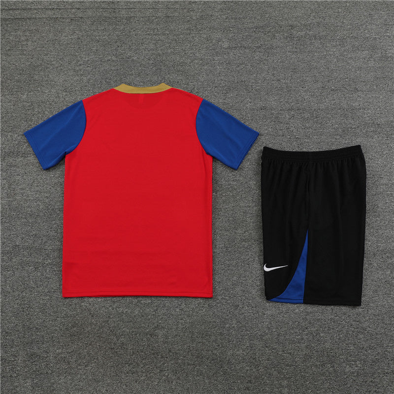 Barcelona Trainingsset 24/25 Trikot und Shorts