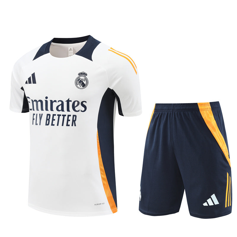 Real Madrid Trainingsset 24/25 Ärmelloses Shirt und Shorts