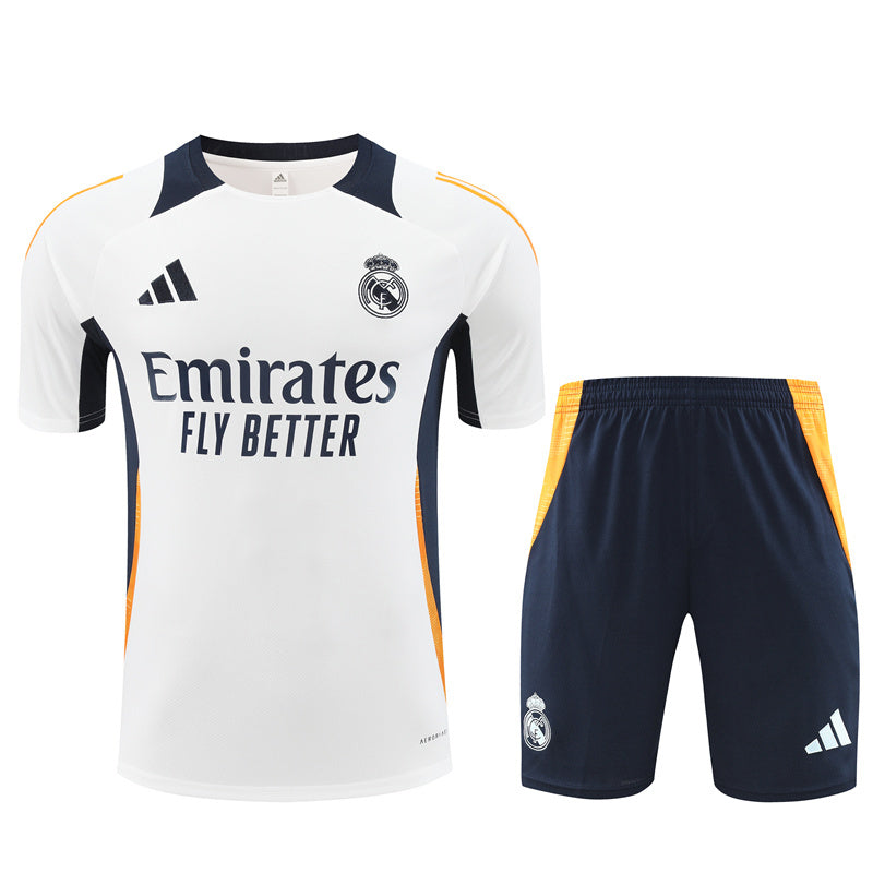Real Madrid Trainingsset 24/25 Ärmelloses Shirt und Shorts
