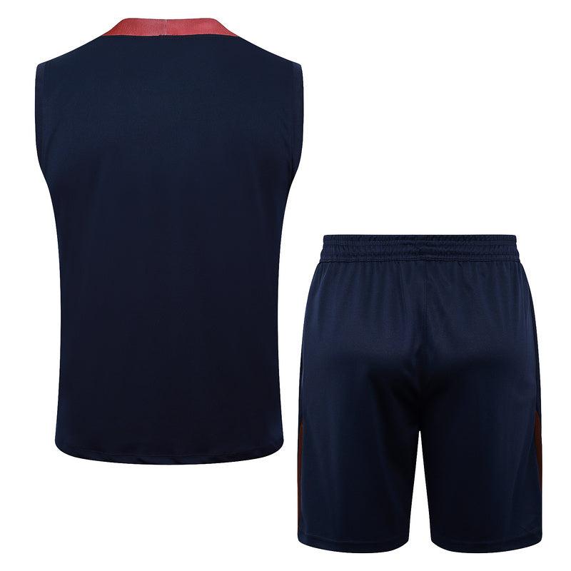 England Trainingsset 24/25 Ärmelloses Shirt und Shorts