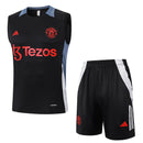 Manchester United Trainingsset 24/25 Ärmelloses Shirt und Shorts