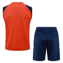 Manchester United Trainingsset 24/25 Ärmelloses Shirt und Shorts