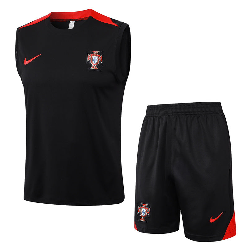 Portugal Trainingsset 24/25 Ärmelloses Shirt und Shorts