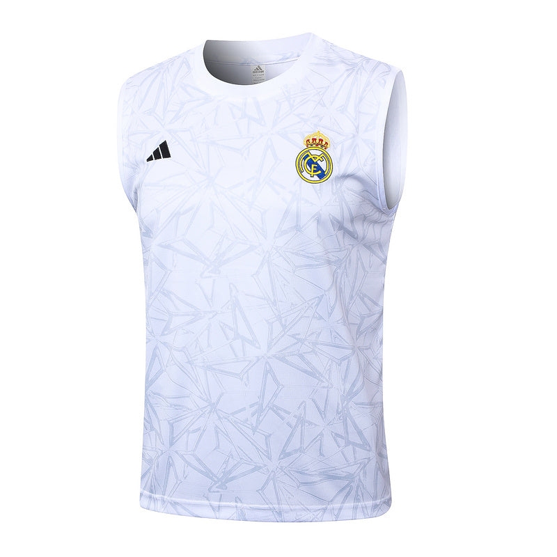 Real Madrid Trainingsset 24/25 Ärmelloses Shirt und Shorts