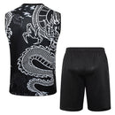 Real Madrid Trainingsset 24/25 Ärmelloses Shirt und Shorts